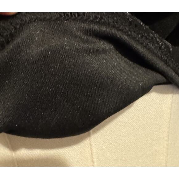 Painted Threads Whimsigoth Fairy Grunge Black Velvet Burnout Top Blouse Size M - Picture 9 of 10